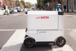 Marble与Yelp合作推出其自动送餐机器人