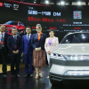 比亚迪在北京车展上推出的新款电动汽车 共享其电子平台技术