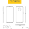 realme品牌一份手机专利图出炉上面记录的手机尚未面市