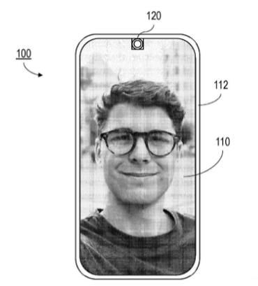 谷歌刚刚申请了一项专利涉及位于智能手机屏幕下方的照片传感器