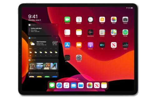 iPadOS将iPadPro变成一台合适的电脑