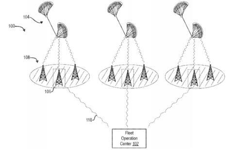 Facebook想为一个带有两个风筝的无人机系统申请专利