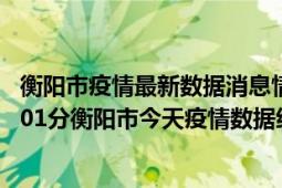 衡阳市疫情最新数据消息情况-(北京时间)截至5月10日22时01分衡阳市今天疫情数据统计通报