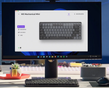 罗技将其MX键盘变成机械键盘