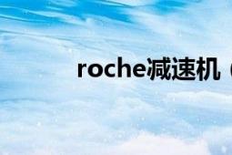 roche减速机（ROCHE减速机）