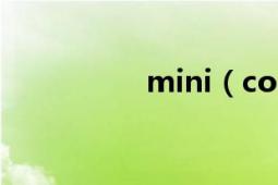 mini（cooper cheer）