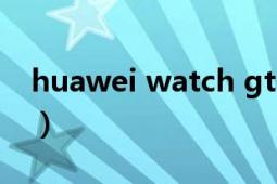 huawei watch gt 2 pro（Huawei Watch）
