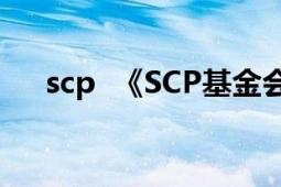 scp 《SCP基金会》中的项目存储名称