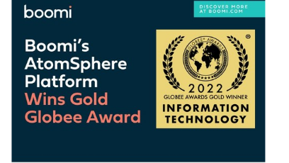 Boomi AtomSphere平台在2022年信息技术世界平台即服务类别中荣获金球
