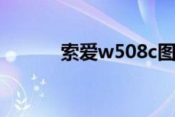 索爱w508c图片（索爱W508）