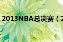 2013NBA总决赛（2013nba总决赛第二场）