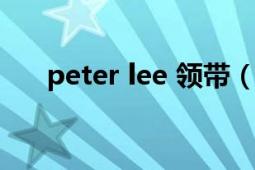 peter lee 领带（PETER LEE 艺术家）