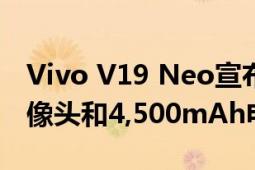 Vivo V19 Neo宣布搭载骁龙675、48MP摄像头和4,500mAh电池